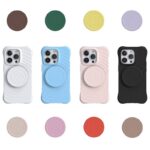 マグネット式 スマホ スタンド Magsafe対応アクセサリー 折り畳式 スマートフォン ホルダー 全12色 SKU:IPC11102024087 - 画像 (11)