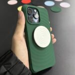 マグネット式 スマホ スタンド Magsafe対応アクセサリー 折り畳式 スマートフォン ホルダー 全12色 SKU:IPC11102024087 - 画像 (6)