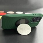 マグネット式 スマホ スタンド Magsafe対応アクセサリー 折り畳式 スマートフォン ホルダー 全12色 SKU:IPC11102024087 - 画像 (4)
