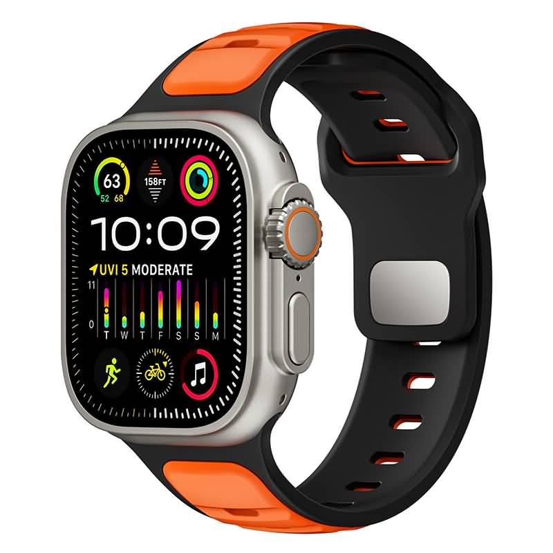 IPC11102024090-12.jpg 42/44/45/46/49mm Apple Watch 高品質 シリコン製 ラバー ベルト アップルウォッチ バンド ベルト Apple Watch 交換ベルト 全10色 SKU:IPC11102024090 - Image 1