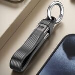 Type-C to Type-C ケーブル 13CM USB-C 延長ショートケーブル USB4.0 PD240W 40Gbps データ転送 ナイロン素材 高耐久 断線防止 全3色 SKU:IPC11102024098 - Image 3