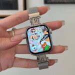 Apple Watch 38/40/41/42mm メタル ベルト アップルウォッチ バンド ベルト Apple watch 42/44/45/46/49mm 交換ベルト 全6色 SKU:IPC11102024101 - 画像 (10)