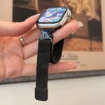 Apple Watch 38/40/41/42mm メタル ベルト アップルウォッチ バンド ベルト Apple watch 42/44/45/46/49mm 交換ベルト 全6色 SKU:IPC11102024101 - 画像 (2)