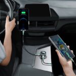 Baseus 2ポート USB-A 快速車載充電器 PD30W 3.4A カーチャージャー Bluetooth5.0対応 快速充電器  シガーソケット 車載充電器 SKU:IPC11112024008 - Image 3