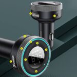Baseus 2ポート USB-A 快速車載充電器 PD30W 3.4A カーチャージャー Bluetooth5.0対応 快速充電器  シガーソケット 車載充電器 SKU:IPC11112024008 - Image 16