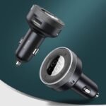 Baseus 2ポート USB-A 快速車載充電器 PD30W 3.4A カーチャージャー Bluetooth5.0対応 快速充電器  シガーソケット 車載充電器 SKU:IPC11112024008 - Image 12