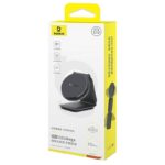 PD15W 快速充電器  Qi2 チャージャー ワイヤレス充電器 Baseus スタンド機能 iPhone充電器 type- C 装着のままでも充電可能 Black SKU:IPC11112024009 - 画像 (17)