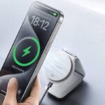 PD15W 快速充電器  Qi2 チャージャー ワイヤレス充電器 Baseus スタンド機能 iPhone充電器 type- C 装着のままでも充電可能 Black SKU:IPC11112024009 - 画像 (4)