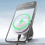 PD15W 快速充電器  Qi2 チャージャー ワイヤレス充電器 Baseus スタンド機能 iPhone充電器 type- C 装着のままでも充電可能 Black SKU:IPC11112024009 - 画像 (9)