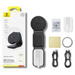 PD15W 快速充電器  Qi2 チャージャー ワイヤレス充電器 Baseus スタンド機能 iPhone充電器 type- C 装着のままでも充電可能 Black SKU:IPC11112024009 - 画像 (18)
