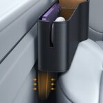 助手席用 PU皮革 カーシート隙間収納ボックス   車用サイド収納ボックス カー用品 PUレザー車シート収納ポケットサイド [単個] 全2色 SKU:IPC11112024013 - Image 4