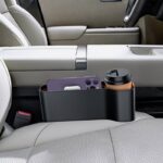 助手席用 PU皮革 カーシート隙間収納ボックス   車用サイド収納ボックス カー用品 PUレザー車シート収納ポケットサイド [単個] 全2色 SKU:IPC11112024013 - Image 6