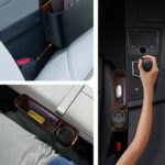 助手席用 PU皮革 カーシート隙間収納ボックス   車用サイド収納ボックス カー用品 PUレザー車シート収納ポケットサイド [単個] 全2色 SKU:IPC11112024013 - Image 12