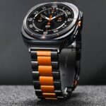 Galaxy watch7 ベルト  チタン ベルト  Galaxy Watch Ultra 47mm メタル 金属ベルト  耐衝撃 ギャラクシーウォッチ Galaxy Watch 47MM カバー  全5色 SKU:IPC11112024015