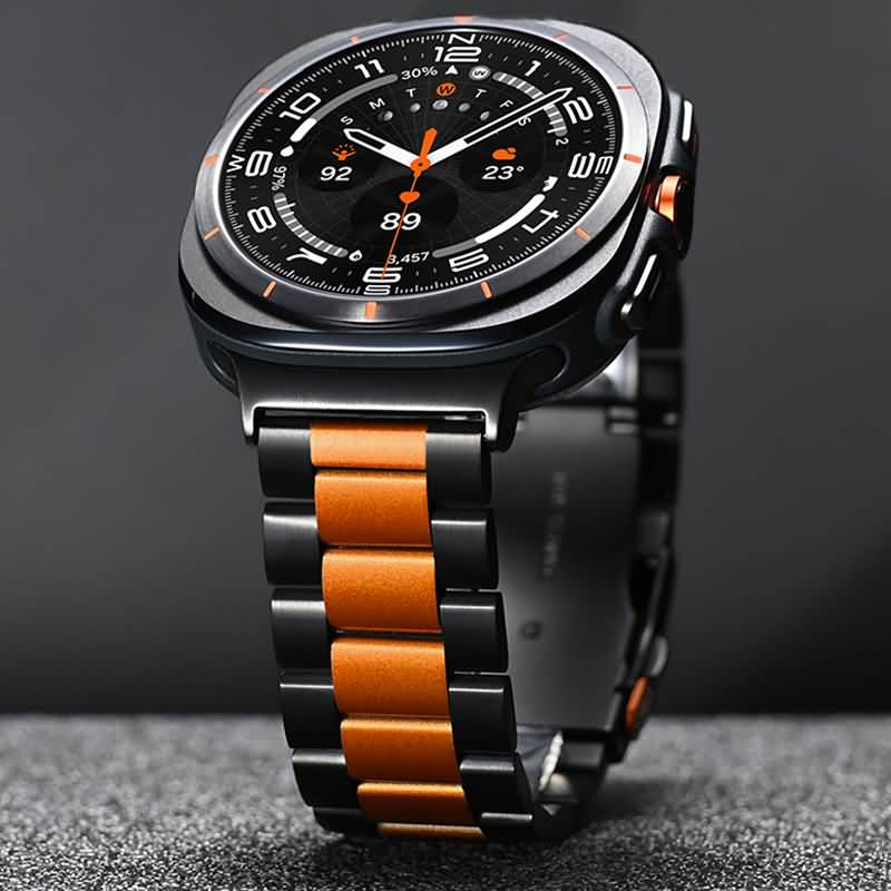 IPC11112024015-01-1.jpg Galaxy watch7 ベルト チタン ベルト Galaxy Watch Ultra 47mm メタル 金属ベルト 耐衝撃 ギャラクシーウォッチ Galaxy Watch 47MM カバー 全5色 SKU:IPC11112024015 - 画像 (1)