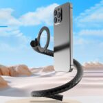 magsafe対応 スマホスタンド ホース延長ケーブル付き スマートフォン スタンド スマートフォンホルダー スマホアクセサリー SKU:IPC11112024016 - Image 2