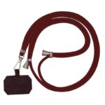 ストラップシート付属  紐6mm *160cm 太め肩掛け ストラップホルダー  携帯ストラップ ショルダーストラップ 携帯ショルダー 全19色 SKU:IPC11112024020 - Image 24