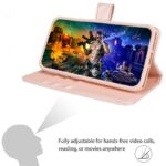 通用ソフトシリコン内側ケース式 スマホケース 手帳型 全機種対応 マルチ対応手帳型スマホケース 通用ケース カメラ撮影可能 全4色 SKU:IPC11112024048 - 画像 (12)