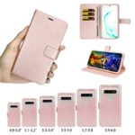 通用ソフトシリコン内側ケース式 スマホケース 手帳型 全機種対応 マルチ対応手帳型スマホケース 通用ケース カメラ撮影可能 全4色 SKU:IPC11112024048 - 画像 (4)
