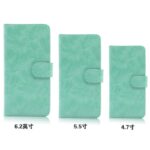 スマホケース 手帳型 全機種対応 マルチ対応手帳型スマホケース 5.5/6.2inch 3M粘着剤通用ケース カメラ撮影可能 全4色 SKU:IPC11112024049 - 画像 (7)