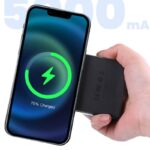 マグネット式 スマホ用多機能 自撮り棒 三脚ストラップ付き無し 5000mAh 15Wワイヤレス充電可能 Magsafe対応 スマホでの撮影を便利に マグネット スタンド機能 全4色 SKU:IPC111162024021 - Image 7
