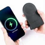 マグネット式 スマホ用多機能 自撮り棒 三脚ストラップ付き無し 5000mAh 15Wワイヤレス充電可能 Magsafe対応 スマホでの撮影を便利に マグネット スタンド機能 全4色 SKU:IPC111162024021 - Image 4