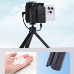 クリップ式 スマホ用多機能スマホ 自撮り棒 スマホ三脚 5000mAh 15Wワイヤレス充電可能 スマホでの撮影を便利に 自撮りライト付き  スタンド機能  SKU:IPC111162024022 - Image 10