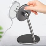 MagSafe充電器スタンド  卓上 スタンド Magsafe充電対応 アルミ合金 スタンドホルダー 角度調整可能 MagSafe用スタンド  滑り止め 充電スタンド   SKU:IPC111162024023 - Image 4