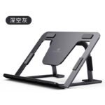 折れ畳式 PCスタンド ノートパソコン スタンド  高度調整可能 アルミニウム合金製 ノートパソコンスタンド iPad スタンド Gray/Silver 全2色  SKU:IPC111162024028 - Image 12