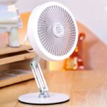 折れ畳式 扇風機 3段階風量調節 360度回転可能 卓上扇風機 アウトドア ファン ミニ扇風機 熱中症対策  SKU:IPC111162024031 - Image 5