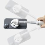 マグネット式マウント 三脚 スマホホルダーセット  1/4インチネジ穴 三脚 magsafe式 軽量 三脚マウント スマホ三脚マウントアダプター SKU: IPC111162024037 - Image 4