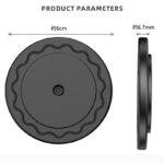 マグネット式マウント 三脚 スマホホルダー  1/4インチネジ穴 三脚 magsafe式 軽量 三脚マウント スマホ三脚マウントアダプター SKU:IPC111162024041 - Image 12