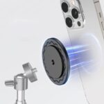 マグネット式マウント 三脚 スマホホルダー  1/4インチネジ穴 三脚 magsafe式 軽量 三脚マウント スマホ三脚マウントアダプター SKU:IPC111162024041 - Image 2