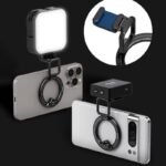 マグネット式マウント 三脚 スマホホルダー コールドシュー付き 1/4インチネジ穴 スマホ 三脚  スマホスタンド 360度回転  MagSafe用 三脚マウントSKU: IPC111162024062