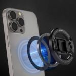 マグネット式マウント 三脚 スマホホルダー コールドシュー付き 1/4インチネジ穴 スマホ 三脚  スマホスタンド 360度回転  MagSafe用 三脚マウントSKU: IPC111162024062 - Image 2