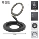 マグネット式 スマホ スタンド  Magsafe対応アクセサリー 折り畳式 マグネット式 スマートフォン リングホルダー 全2色 SKU:IPC111162024065 - Image 6