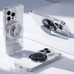 伸縮式 スマホ マグネットスタンドホルダー ROCK 磁力式 回転可能 スマホホルダー magsafe対応 スタンド 強磁力スマホスタンド  全4種類 SKU:IPC111162024073 - Image 4
