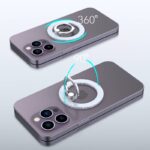 マグネット式 スマホ スタンド  Magsafe対応アクセサリー 折り畳式 マグネット式 スマートフォン リングホルダー SKU:IPC111162024075 - Image 5