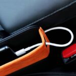PU皮革 カーシート隙間収納ボックス 車用サイド収納ボックス カー用品 PUレザー車シート収納ポケットサイド 左右対称 単個価格 全5色 SKU:IPC1111920244007 - 画像 (3)