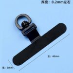 ステンレス製 0.3mm薄型 スマホストラップ用 背面 シールパッド  ネックストラップ ストラップホルダー アクセサリー  全6色 SKU:IPC1111920244037 - Image 15