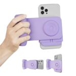 RX01-A  クリップ式 スマホ用多機能 自撮り棒 Bluetooth ブラケット  Magsafe対応 スマホでの撮影を便利に マグネット スタンド機能 全4色 SKU:IPC1111920244042 - Image 7