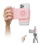 RX01-A  クリップ式 スマホ用多機能 自撮り棒 Bluetooth ブラケット  Magsafe対応 スマホでの撮影を便利に マグネット スタンド機能 全4色 SKU:IPC1111920244042 - Image 5
