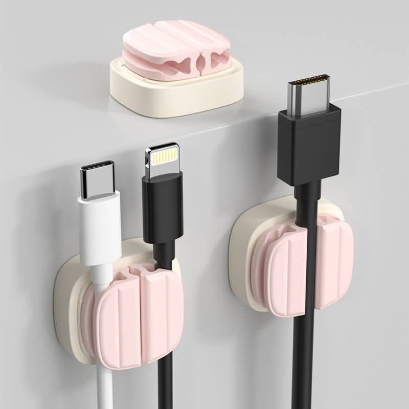 IPC1111920244049-15.jpg ケーブルホルダーケーブルクランプ ケーブル管理 (3個/セット)スマートホルダー イヤホン スマホ充電用ケーブル 配線整理 両面テープ付き 壁固定対応 ケーブル収納 ケーブル整理 全4色 SKU:IPC1111920244049 - 画像 (1)