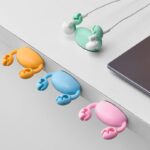 ケーブルホルダーケーブルクランプ ケーブル管理 (単個）スマートホルダー イヤホン スマホ充電用ケーブル 配線整理 両面テープ付き 壁固定対応 ケーブル収納 ケーブル整理 全8色 SKU:IPC1111920244050 - 画像 (17)