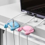 ケーブルホルダーケーブルクランプ ケーブル管理 (単個）スマートホルダー イヤホン スマホ充電用ケーブル 配線整理 両面テープ付き 壁固定対応 ケーブル収納 ケーブル整理 全8色 SKU:IPC1111920244050 - 画像 (16)