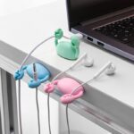 ケーブルホルダーケーブルクランプ ケーブル管理 (単個）スマートホルダー イヤホン スマホ充電用ケーブル 配線整理 両面テープ付き 壁固定対応 ケーブル収納 ケーブル整理 全8色 SKU:IPC1111920244050 - 画像 (13)