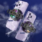 スマホ散熱器 対応 伸縮式クリップ  80%機種通用対応  スマホ冷却ファンアクセサリー ゲーム実況専用 SKU:IPC11252024001 - Image 10