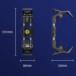 スマホ散熱器 対応 伸縮式クリップ  80%機種通用対応  スマホ冷却ファンアクセサリー ゲーム実況専用 SKU:IPC11252024001 - Image 7