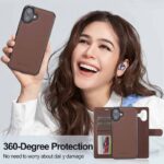 iPhone 16 Pro Max 合成革ケース 背面型ケース iPhone 6/7/8/SE2/SE3 PU合成革 レザー ケース  iPhone16 PUレザー ケース スマホケース 全5色 SKU:IPC11292024002 - Image 9
