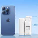 3in1 自撮り棒 一体型収納可能  自撮り棒  補光ライト付き スマートフォンホルダー 360度回転可能 手持ちスマホ用ホルダー 全2色 SKU:IPC12032024006 - Image 12